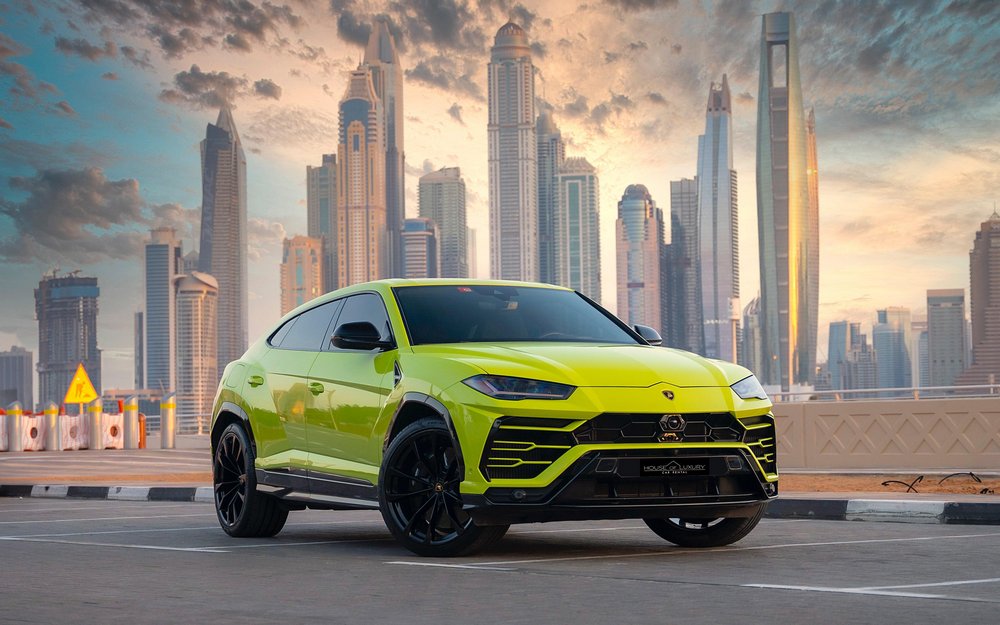 Lamborghini Urus Acid Green