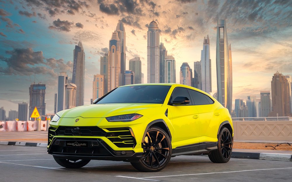Lamborghini Urus Acid Green