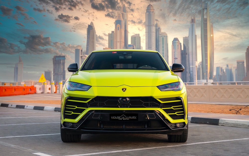 Lamborghini Urus Acid Green